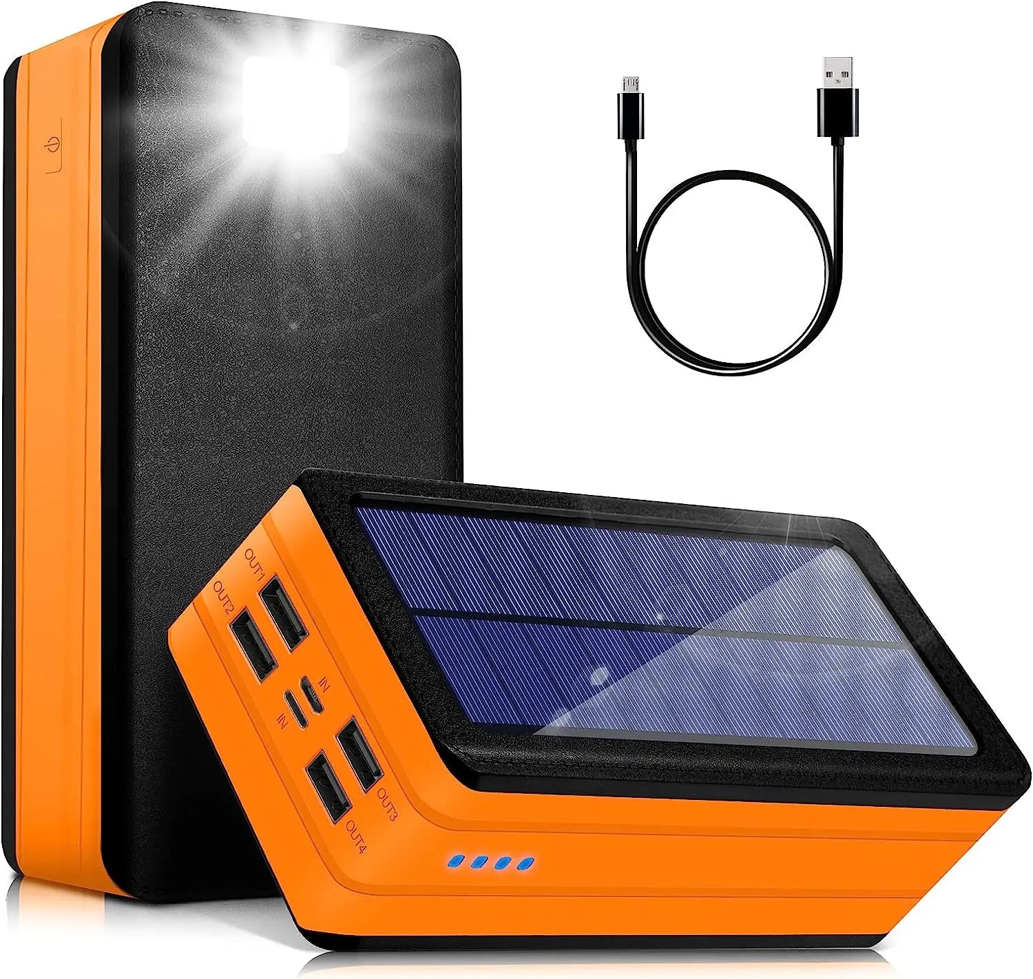 Solar Battery Charger Power Bank: Eco-Friendly Energy!